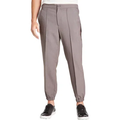 Alfani Mens Pintuck Polyester Jogger Pants In Grey