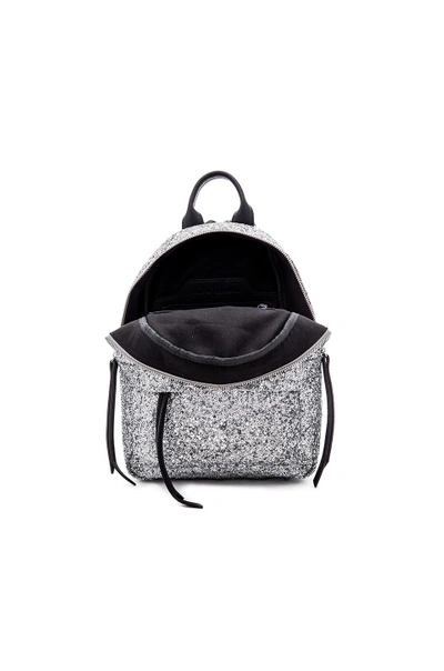 Shop Chiara Ferragni Flirting Backpack In Silver