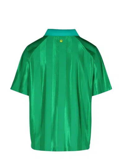 Barrow Football Green Polyester T-shirt In Bosphorus