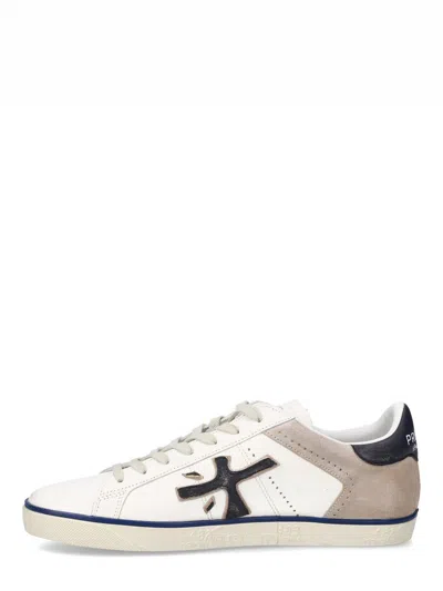 Shop Premiata Steven Sneakers In White