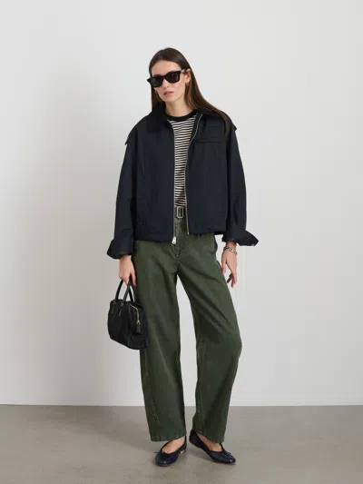 Alex Mill Kenzie Zip Jacket In Black