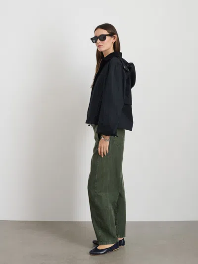 Alex Mill Kenzie Zip Jacket In Black