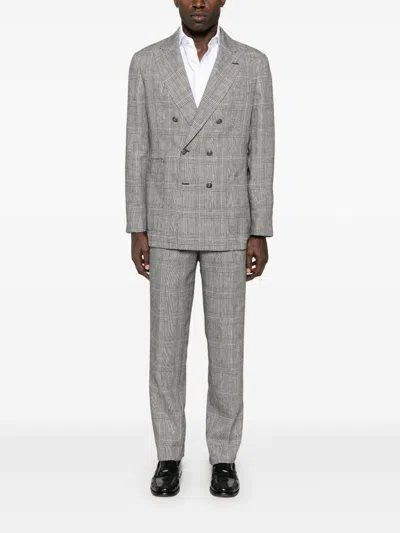 Brunello Cucinelli Men Price Of Wales Suit