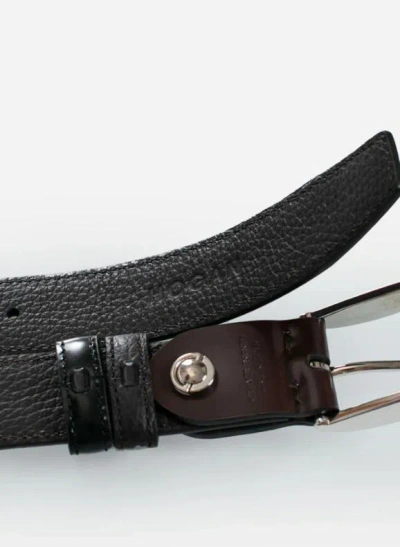 Hogan Reversible Belt In Marrone/nero