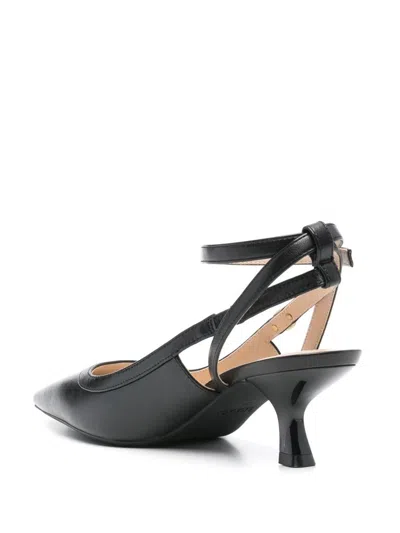 Liu •jo Liu Jo Black 'gemy' Slingback With Heel In Black