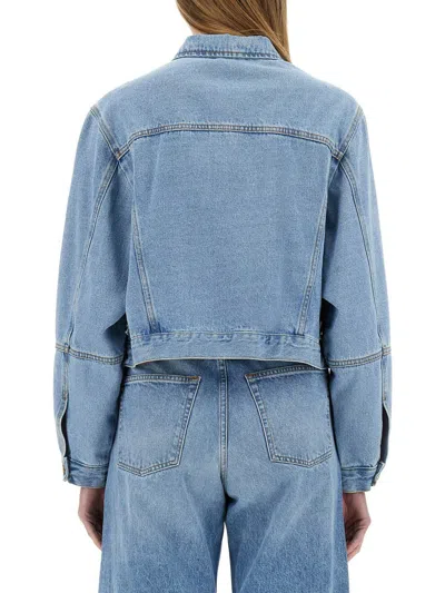 Alysi Denim Jacket In Blue