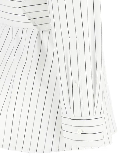 Burberry Striped Shirt With Belt