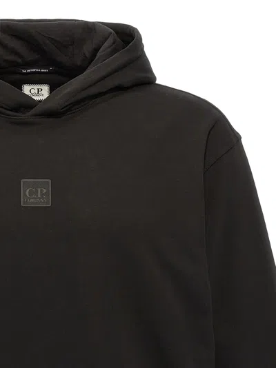 C.p. Company Black The Metropolis Series Hoodie