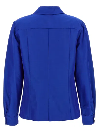 Carolina Herrera Cotton And Viscose Blend Tailored Shirt
