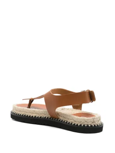 Castaã±er Castañer Tokio Leather Thong Sandals