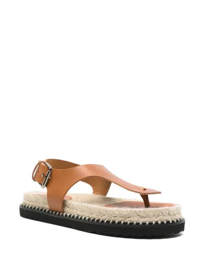 Castaã±er Castañer Tokio Leather Thong Sandals
