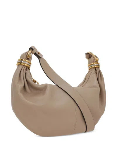 Chloé Women Small Bracelet Hobo Bag In Grained Leather