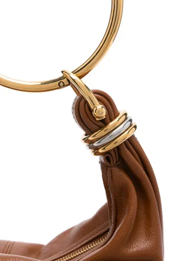 Chloé Bracelet Bag Mini In Shiny Grained Calfskin