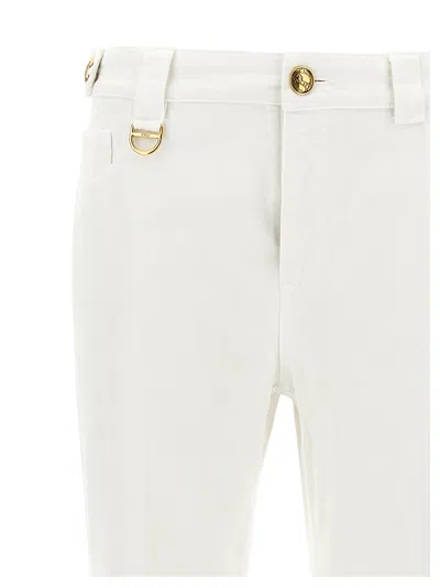 Chloé Low-rise Cotton Wide-leg Pants