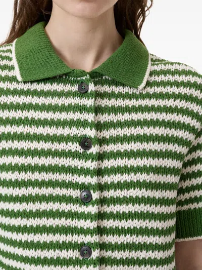 Closed Striped Cotton Cardigan