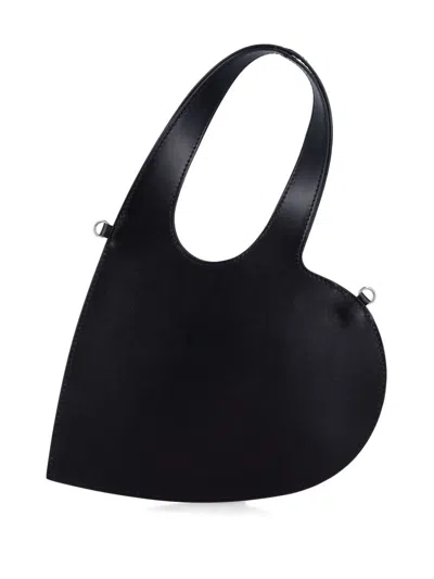 Shop Coperni Baby Heart Leather Crossbody Bag