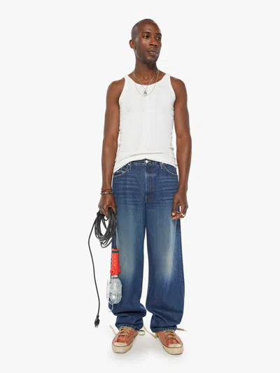 Mother The Menace Axe To Grind Jeans In Blue - Size 34 In Blue