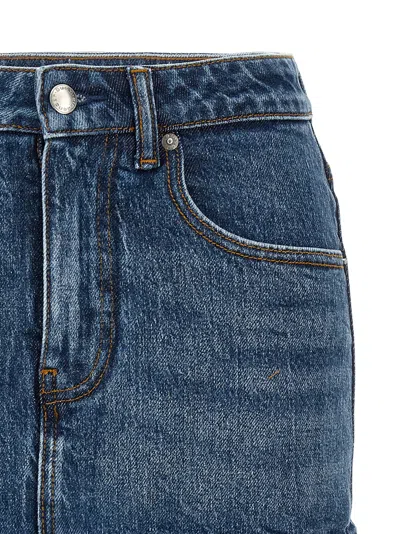 Alexander Wang Blue Denim Shorts