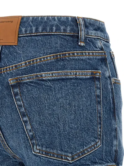 Alexander Wang Blue Denim Shorts