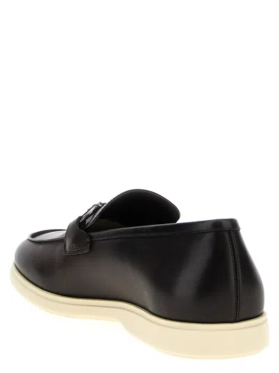 Ferragamo Dark Brown Cosimo Loafers