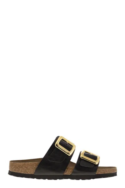 Birkenstock Sydney Cb - Sandal With Two Straps And Buckles In Black
