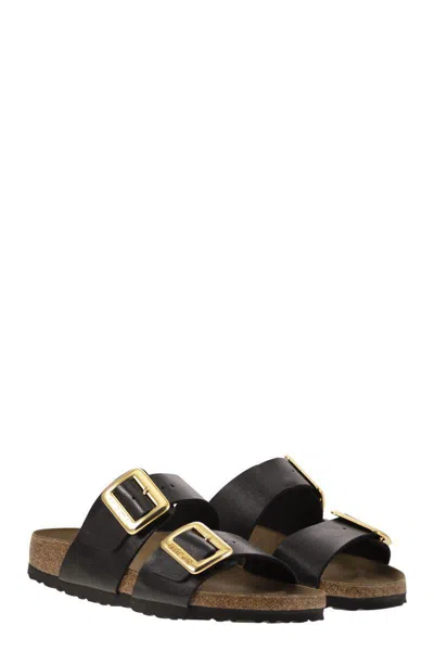 Birkenstock Sydney Cb - Sandal With Two Straps And Buckles In Black