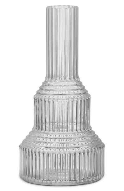 Kosta Boda Clear Pavilion Vase In Clear