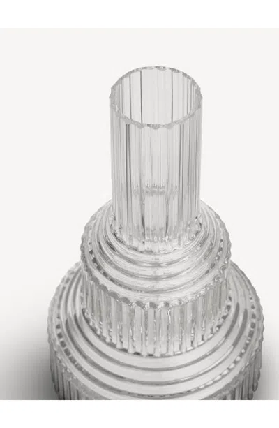 Kosta Boda Clear Pavilion Vase In Clear