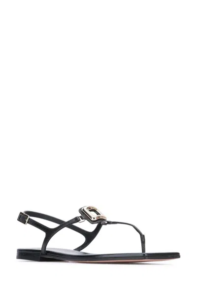 Roger Vivier Viv By The Sea Sandal In Black