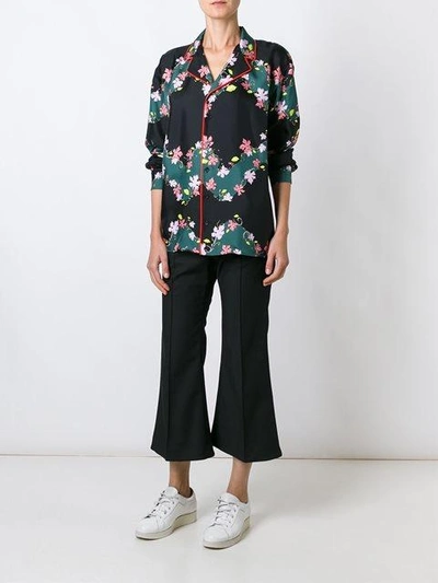 Shop Emilio Pucci Pyjama Style Blouse