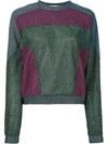CARVEN lurex sweatshirt,7012SW00411596339