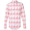 HOOD BY AIR printed button down shirt,HMGA001F161470119988