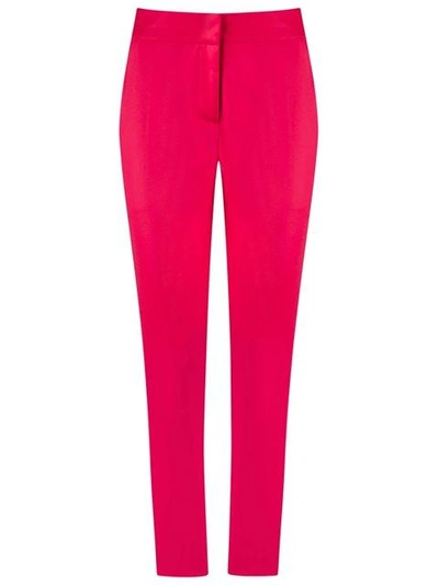 Shop Andrea Marques Skinny Trousers - Red