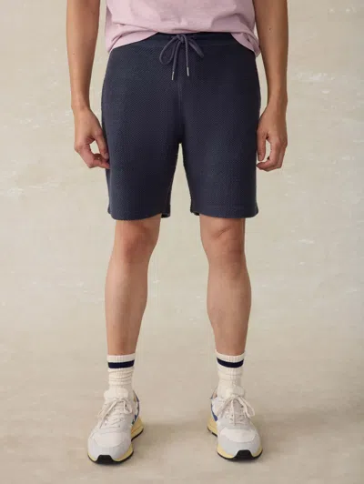 Faherty Whitewater Sweatshort In Fjord
