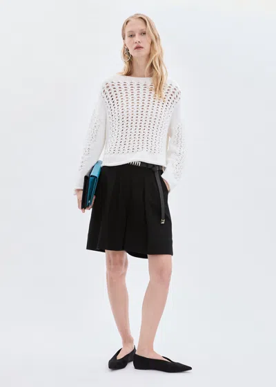 Malo Maglia Girocollo In Cotone Stretch