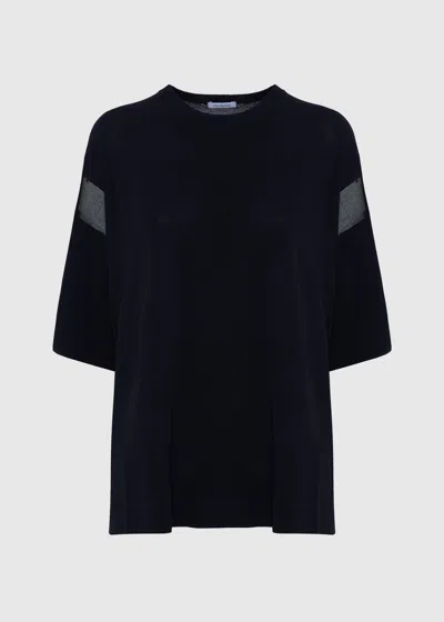 Malo Maglia Girocollo In Misto Viscosa