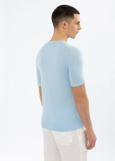 Malo Maglia Girocollo In Cotone In White