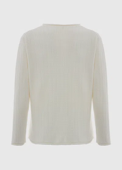 Malo Maglia Girocollo In Cotone Biologico In Neutral