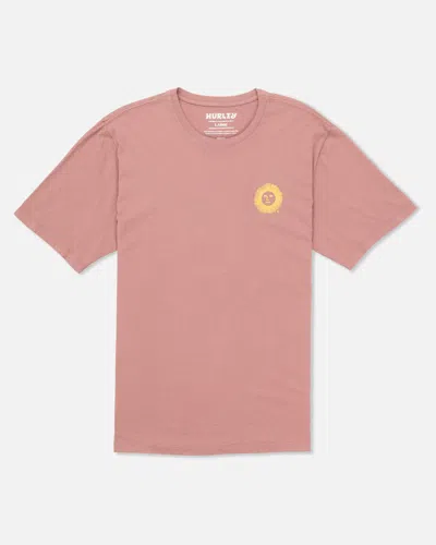 United Legwear Men's Sunny Dias Short Sleeve T-shirt In Phantom Rose