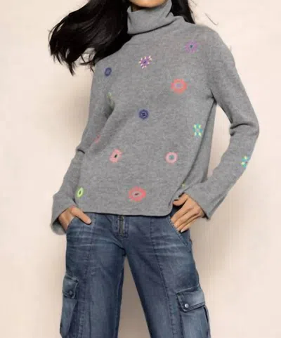 Lisa Todd Lucky Charms Sweater In Heather Charms In Multi