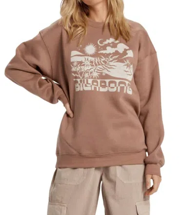 BILLABONG WHITE SPACE SWEATSHIRT IN SWEET EARTH 
