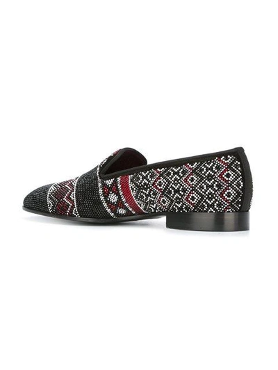 Louis Leeman Swarovski Crystal Embellished Slippers | ModeSens