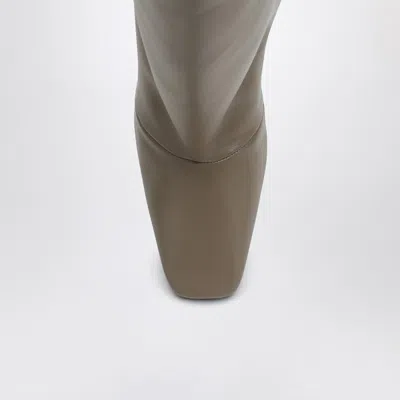 Coperni Beige Leather Bridge Boot Women In Beige