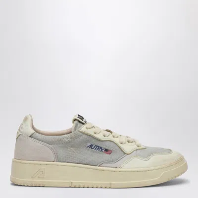 Autry Supervintage Sneaker In Gray Canvas In Grey