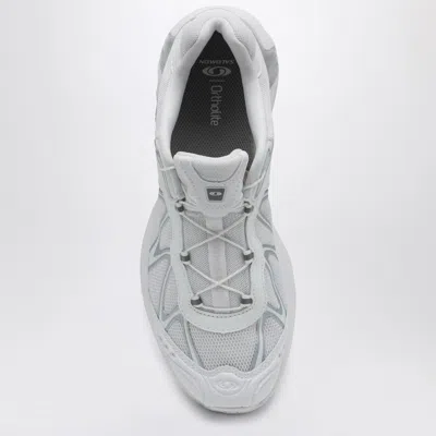 Salomon 'xt-whisper' White Sneakers With Printed Logo On The Side And Drawstring Closure In White