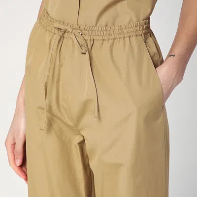 Loulou Studio Sand-coloured Trousers In Cotton In Beige