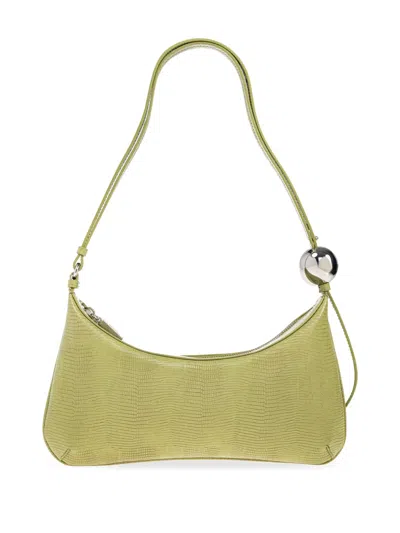 Jacquemus Le Bisou En Cuir In Green