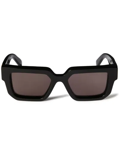 Off-white Eyewear Silverstone Sunglasses In Black