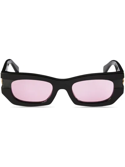 Off-white Eyewear Belleville Sunglasses In Black