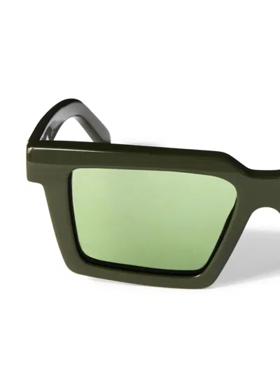 Off-white Eyewear Windsor Sunglasses In Green